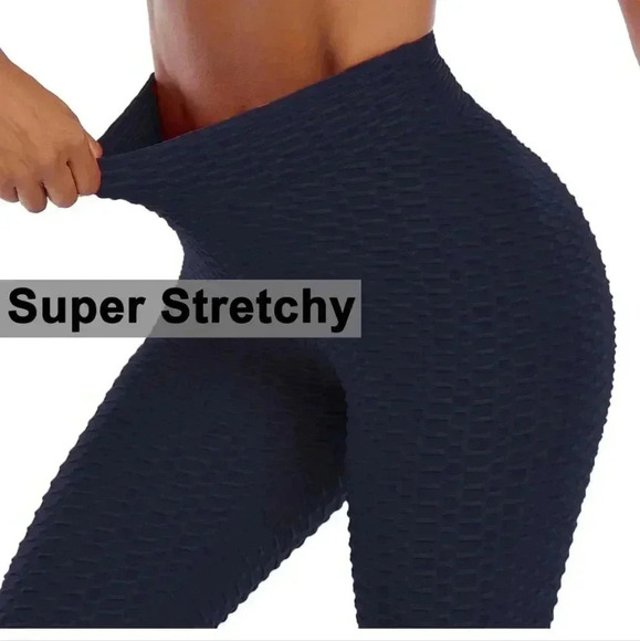 Butt Lifting Leggings for Women Tummy Control Workout Yoga Pants High Waist EUC - Picture 12 of 14